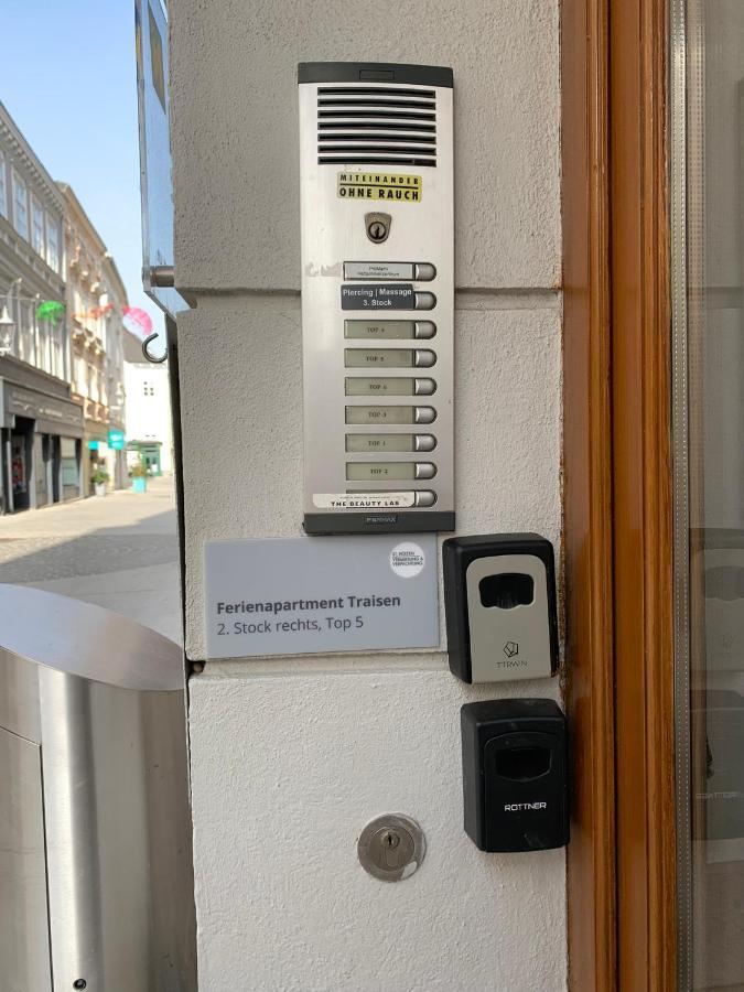 Air-Conditioned, Quiet Apartment - Center Of Sankt Poelten - Smart Tv Buitenkant foto